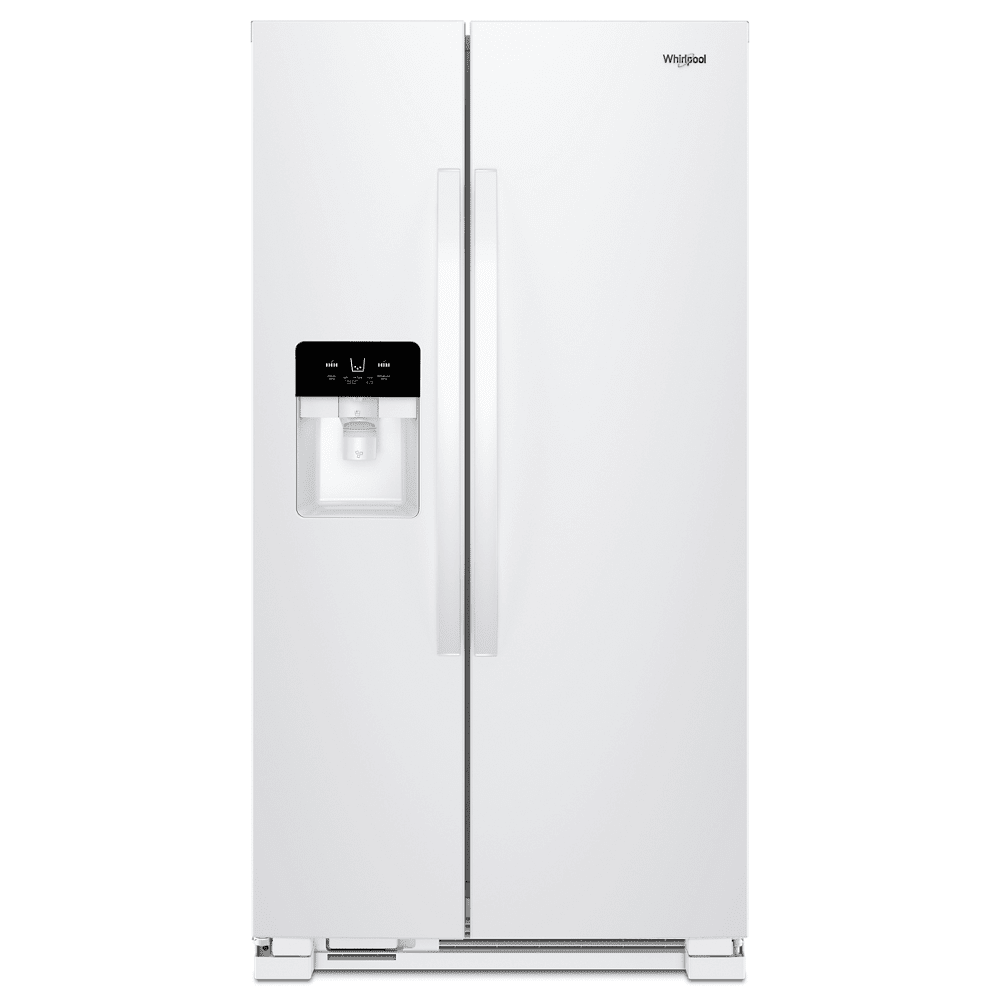 WHIRLPOOL WRS321SDHW side by side freestanding refrigerator